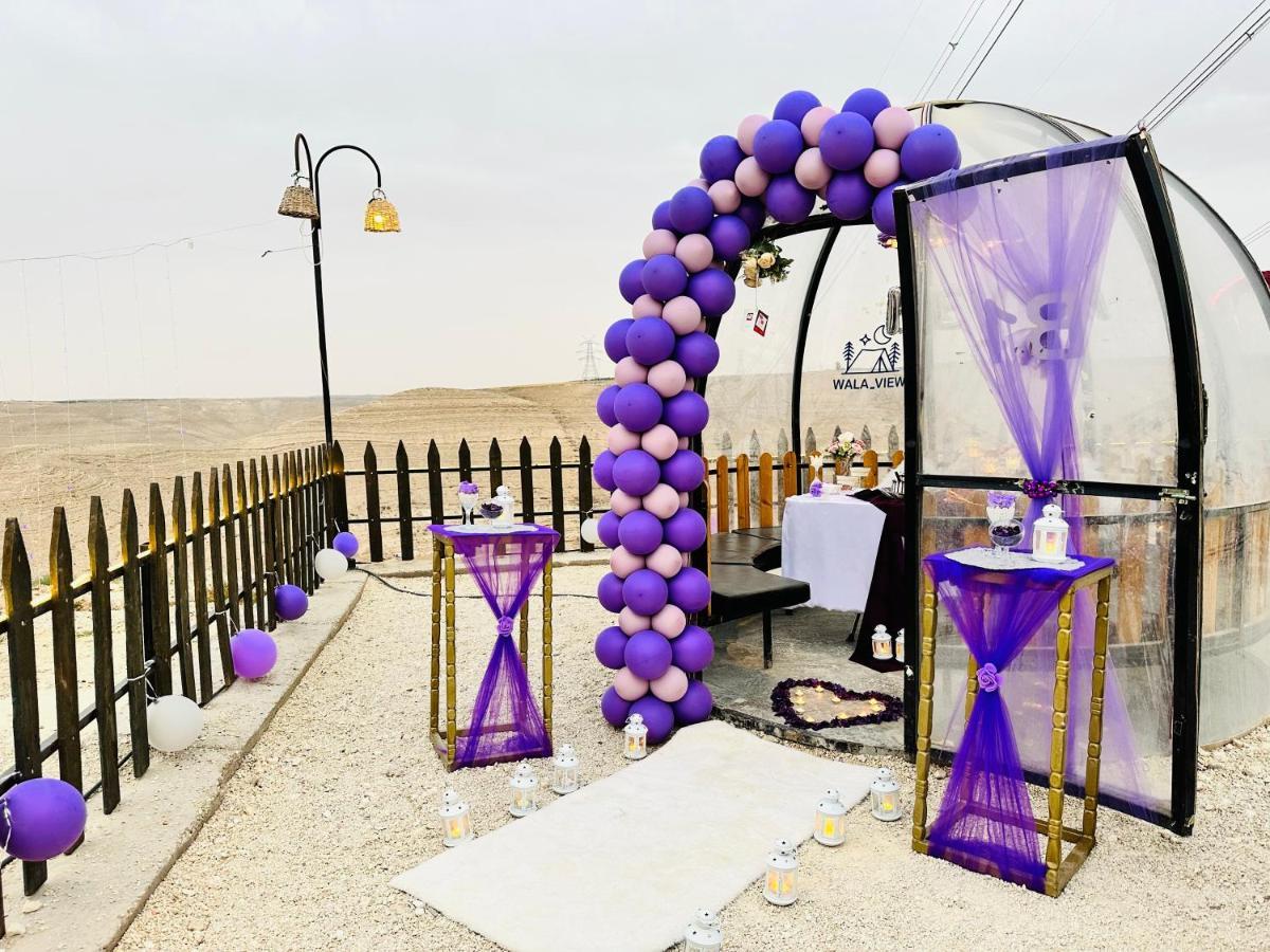 מלון מאדאבה Wadi Al-Wala View Camp מראה חיצוני תמונה